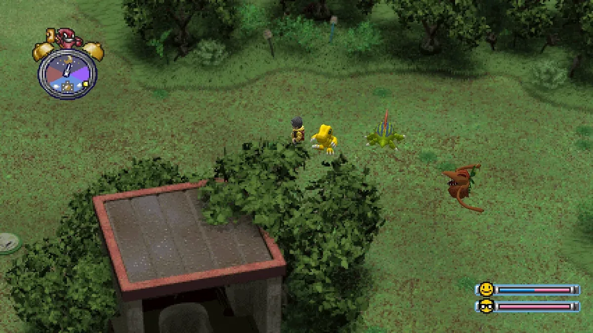 Digimon World Forge comparatif PS1 HD
