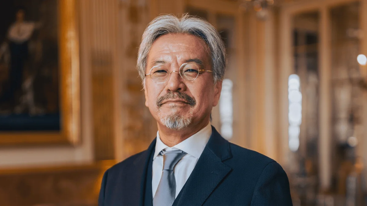 Eiji Aonuma fait Chevalier de l'Ordre des Arts et des Lettres au ministère de la Culture à Paris
