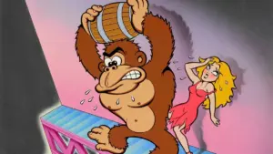 Sauvée d&rsquo;une benne à ordures chez Nintendo, l&rsquo;illustration originale de Donkey Kong (1981) bat le record mondial à 329 400 $