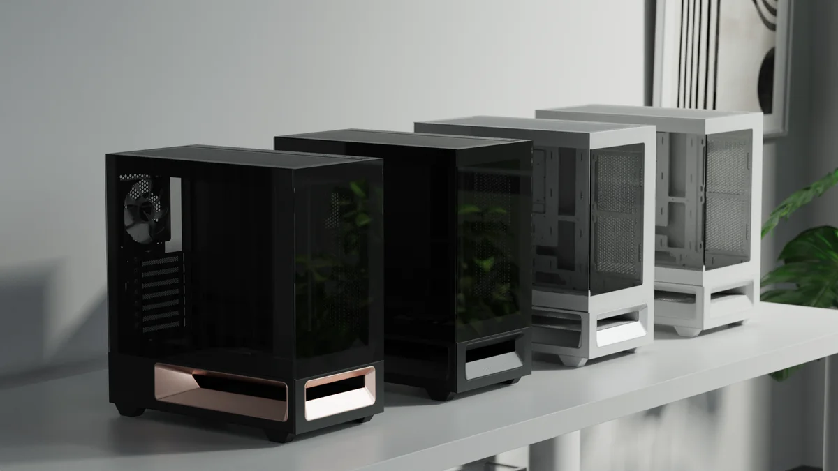 Formula V Line Crystal Z3 et Z3 Plus : les 4 coloris Black Rose Gold, Black, White Metallic Silver et White