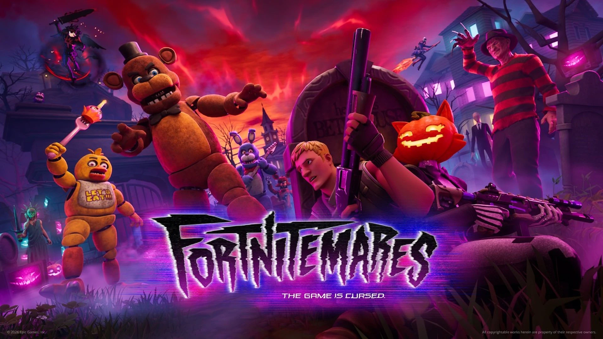 Quêtes Nitemare en Battle Royale à Nightmare Neighborhood et Wonkeeland dans Fortnite Cauchemars 2026