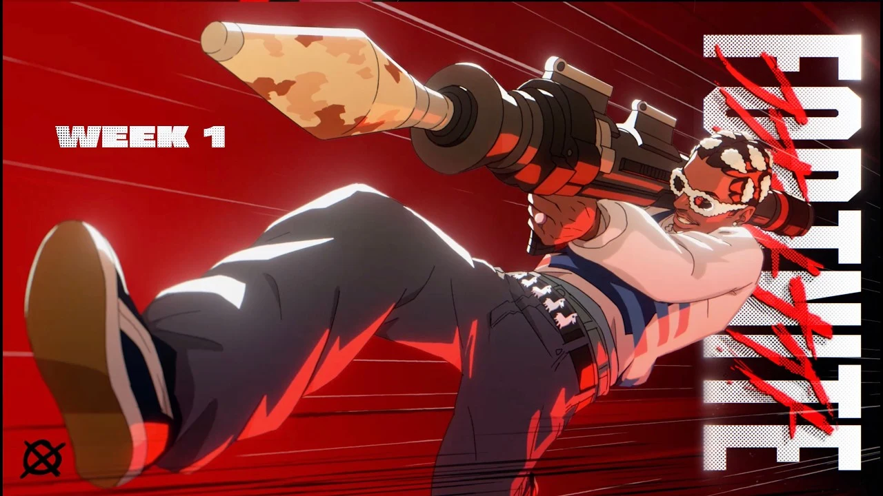 A$AP Rocky armé du lance-roquettes mythique Shock Rocket dans le trailer de gameplay Semaine 1 de Fortnite Chasse aux trésors