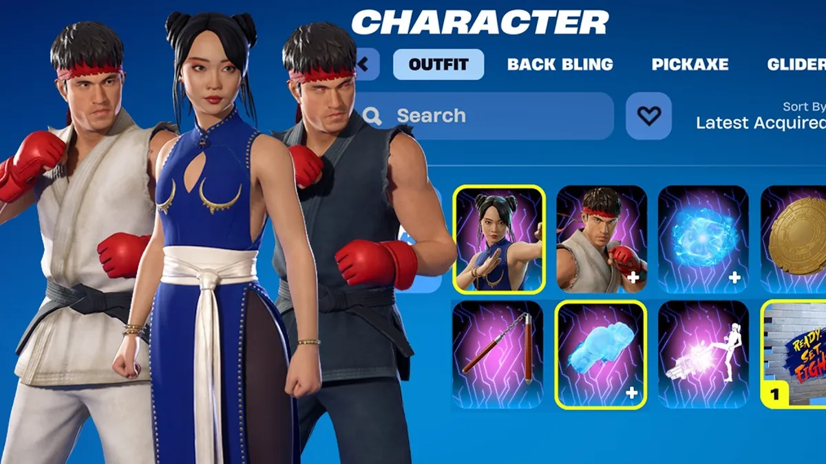 Fortnite Street Fighter 2026