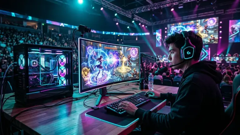 Joueur PC esports et analyse du marche Free to play en 2026