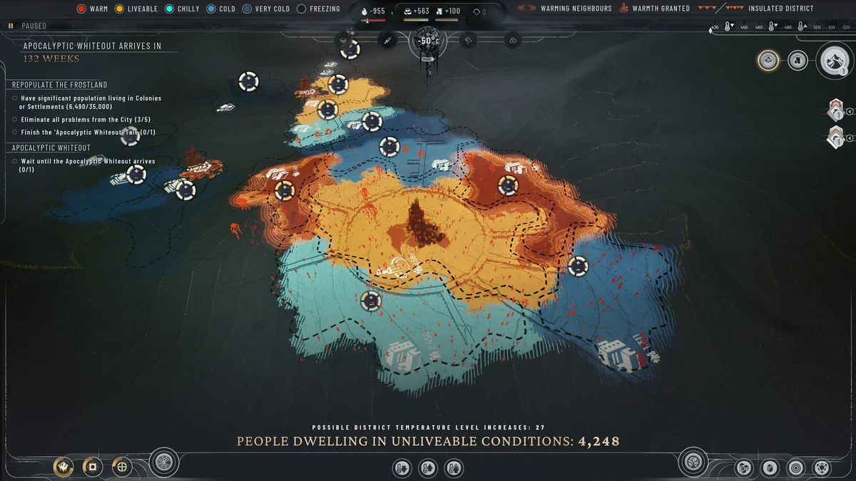 Frostpunk spin-off survie coop en monde ouvert 11 bit studios Expédition d'éclaireurs dans l'Étendue glacée de Frostpunk chez 11 bit studios