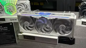 Carte graphique GALAX GeForce RTX 50 Hall of Fame Swarovski Crystal
