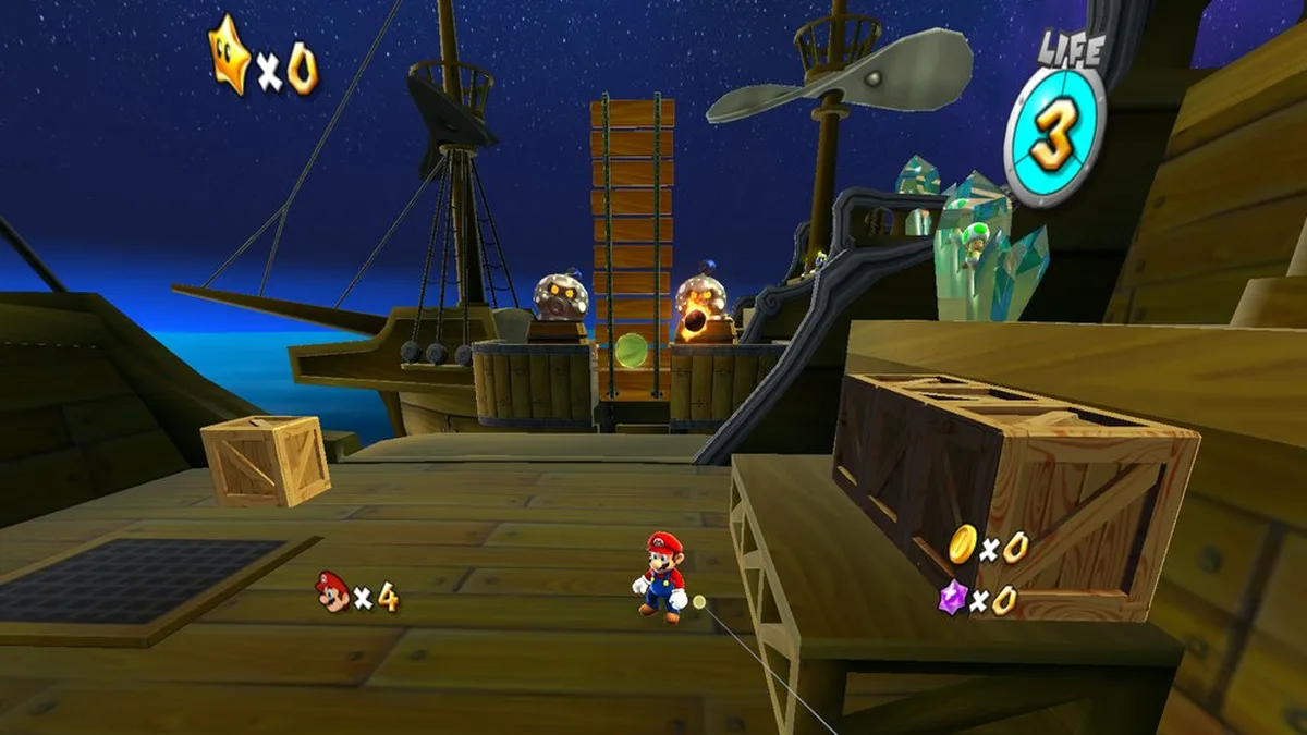 Super Mario Galaxy en 60 FPS natifs sous Vulkan 1.0 sur Android via Galaxy Android v0.0.4a