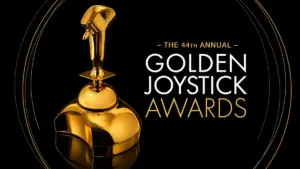 Trophée officiel de la 44e édition des Golden Joystick Awards 2026