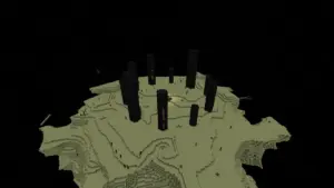Les quatre agents IA Gemini 4 Argon de Google DeepMind dans la dimension de l'End sur Minecraft après la défaite de l'Ender Dragon