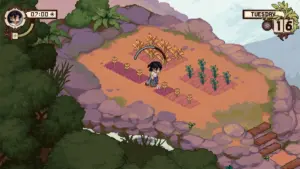 Grave Seasons gameplay à Ashenridge avec les habitants et la ferme horrifique de Perfect Garbage et Blumhouse Games