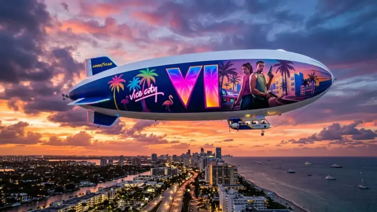 Dirigeable Goodyear GTA 6 Vice City