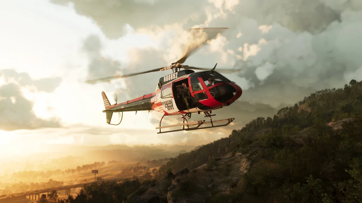 Les reliefs sauvages et forêts du Mount Kalaga National Park à la frontière nord de Leonida dans GTA 6