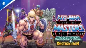Musclor He-Man Dragon Pearl of Destruction beat em up retro