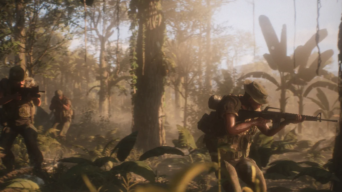 Hell Let Loose Vietnam M16A1 gameplay jungle