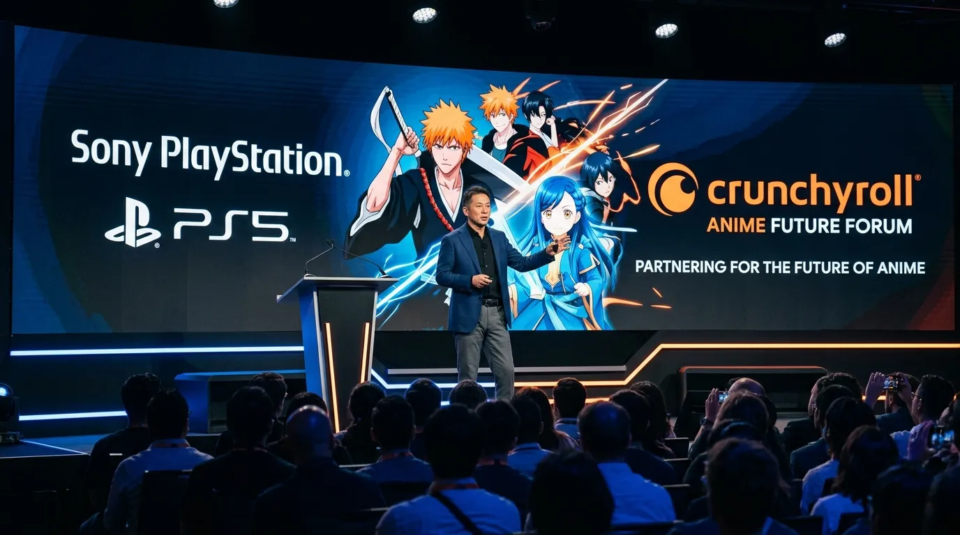 Hideaki Nishino annonce le hub anime PS5 au Crunchyroll Anime Future Forum