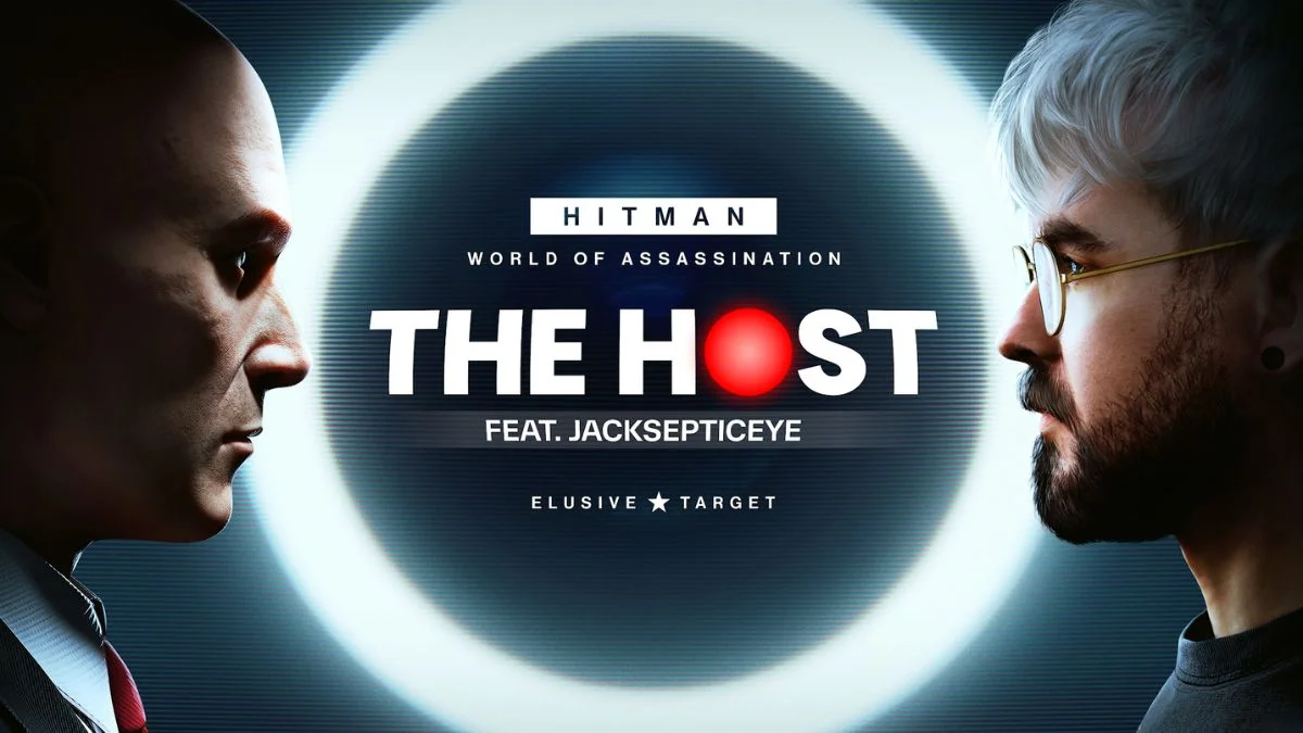 Hitman World of Assassination The Host Cible Fugitive avec Seán Jacksepticeye McLoughlin face à l'Agent 47