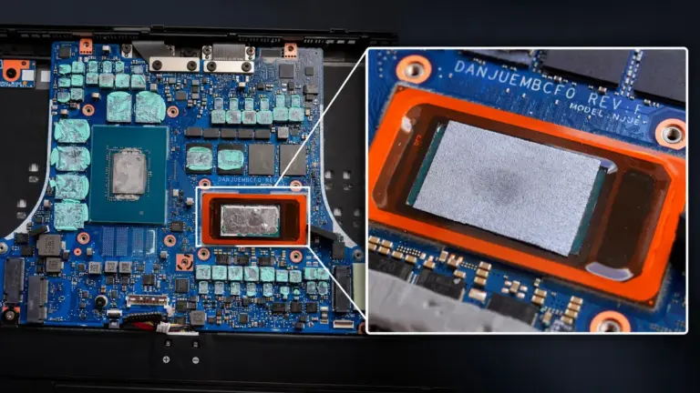 Bloqué à 105 °C et bridé à 35W : comment une feuille de graphène a boosté ce Core Ultra 9 285H de 35 %