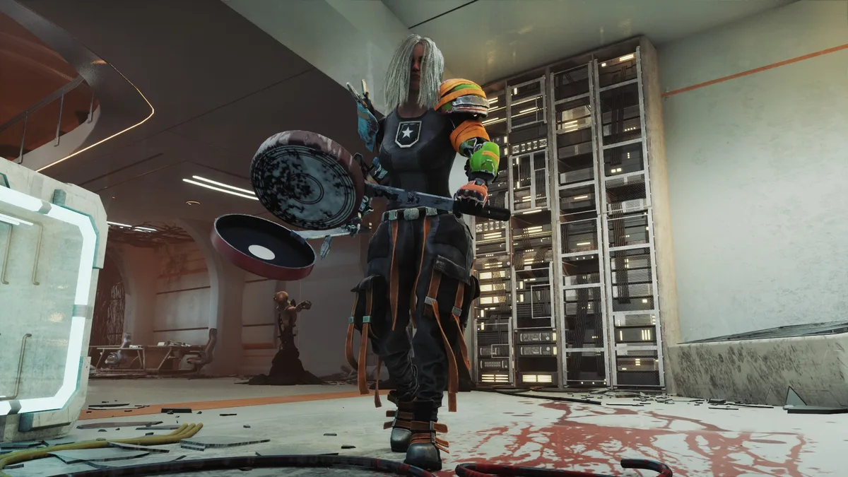 Kiborg mise a jour BodySplit nouvelle heroine jouable Sobaka Studio
