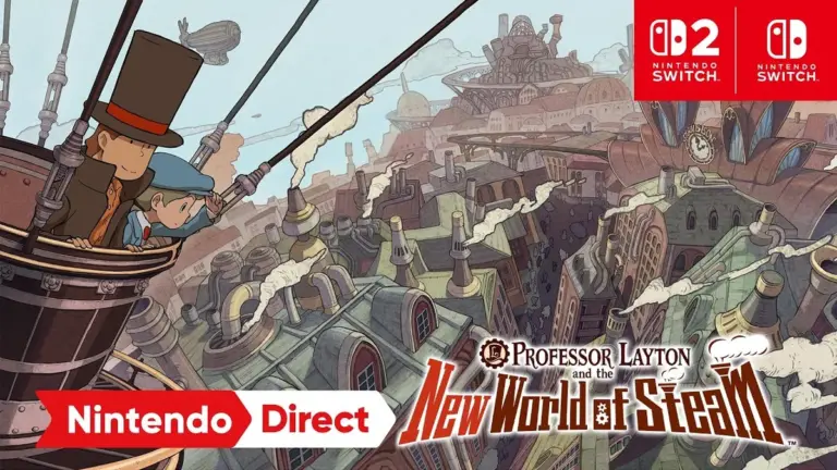 Professeur Layton et le Nouveau Monde à Vapeur au stand Nintendo du MCM London Comic-Con