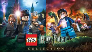 Visuel officiel de LEGO Harry Potter Collection sur Nintendo Switch 2 réunissant les Années 1 à 4 et les Années 5 à 7