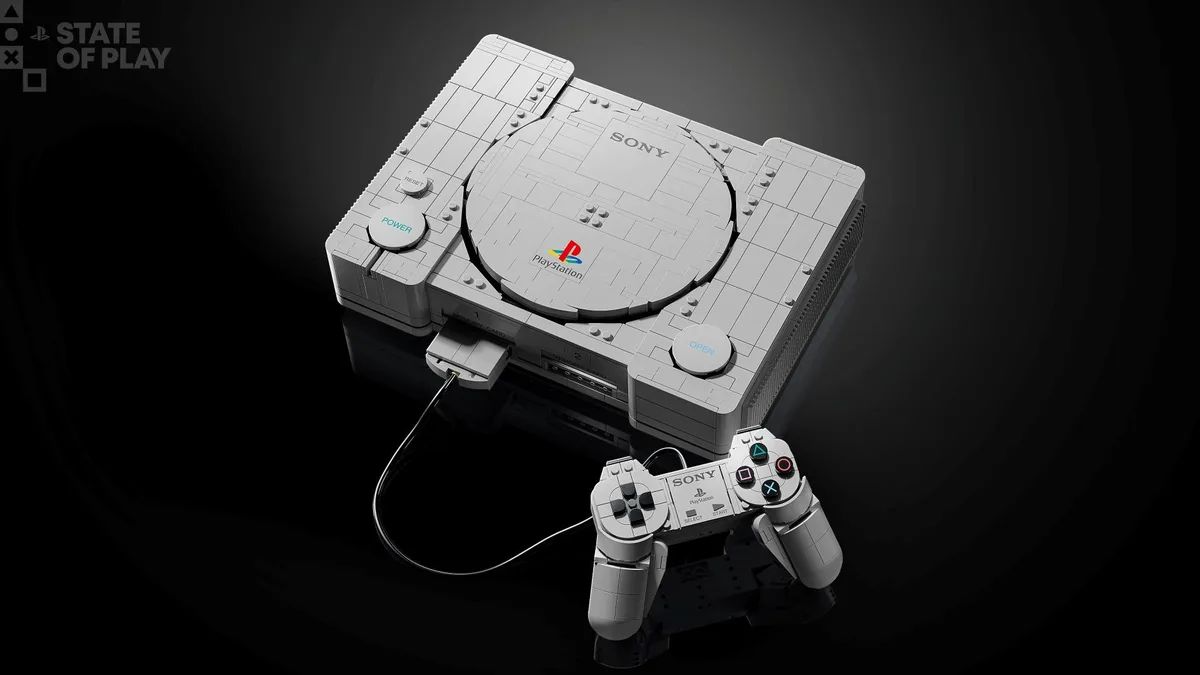 Set LEGO PlayStation 72306 réplique échelle 1:1 console PS1 originale et manette