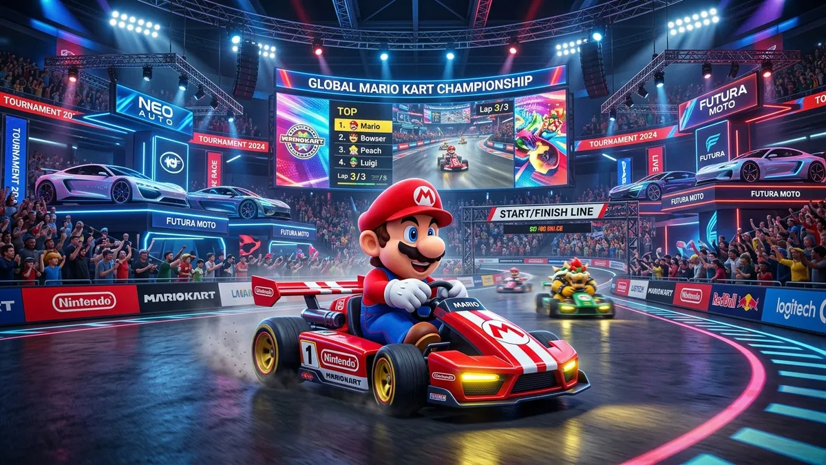 Mario Kart Mondial de l'Auto 2026