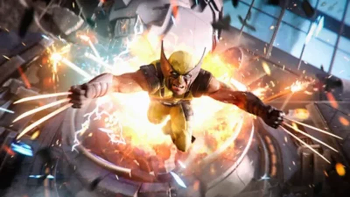 Combat contre un boss Sentinelle dans l'univers mutant d'Insomniac Games sur PS5