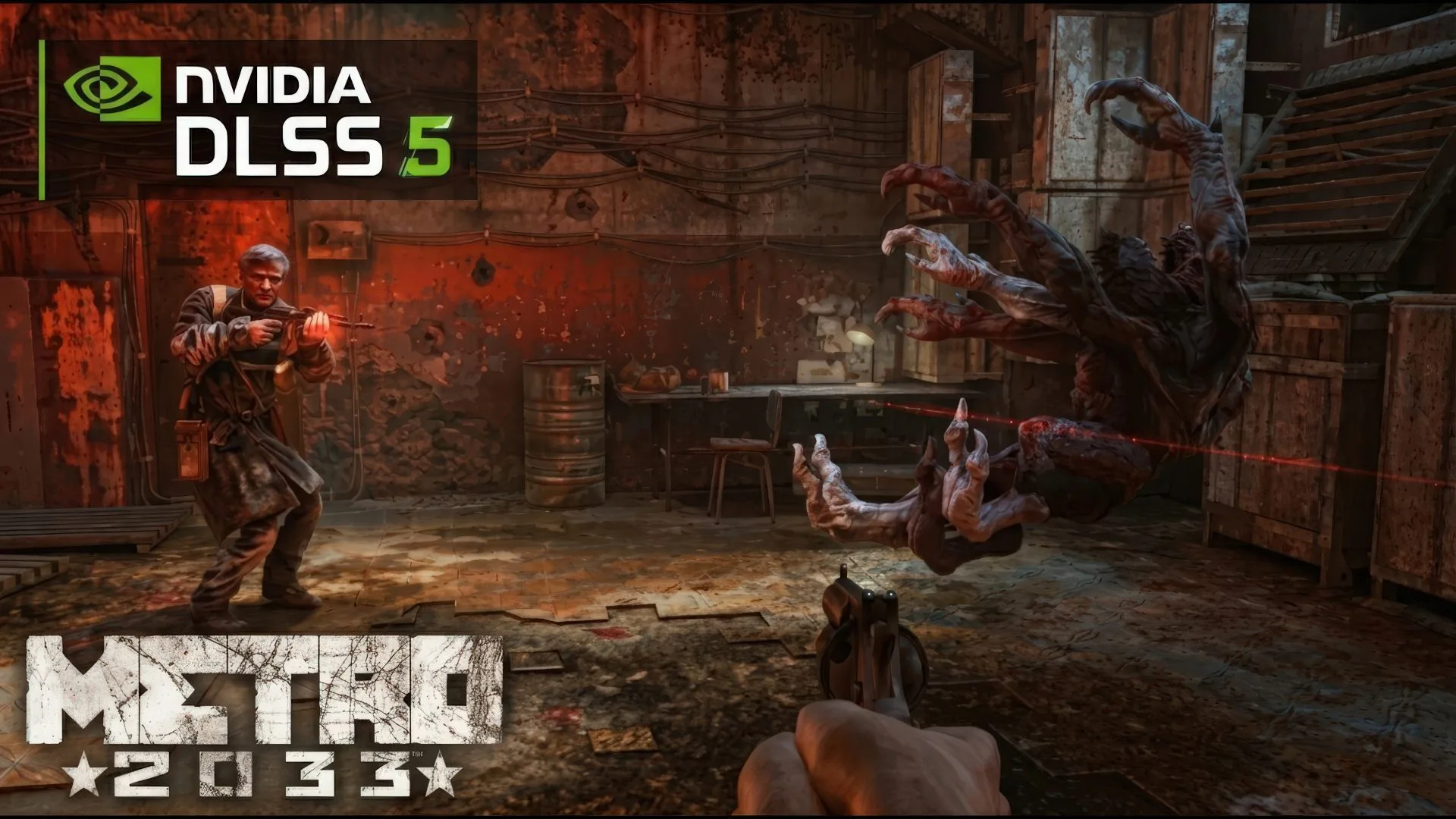 Metro 2033 Redux mise a jour Next-Gen avec NVIDIA DLSS 5 Neural Rendering sur PC