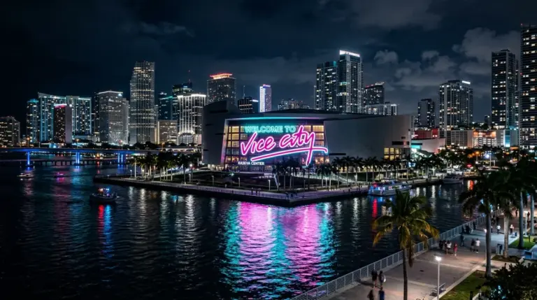 Parquet fluo, maillots inédits et toit tagué : pourquoi le Miami Heat jouera sous le nom de Vice City le 18 novembre