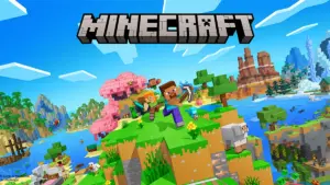 Key art officiel de Minecraft sur Nintendo Switch 2 avec Vibrant Visuals