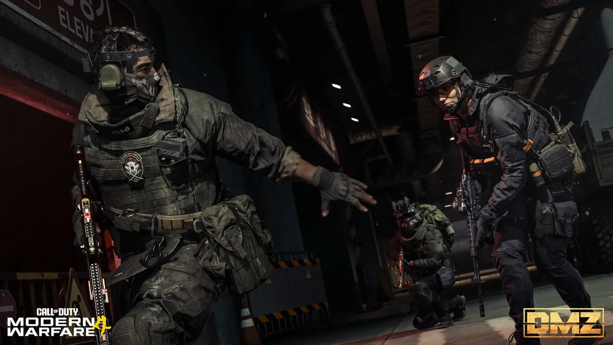 Carte tactique du complexe souterrain X01 en mode DMZ dans Modern Warfare 4
