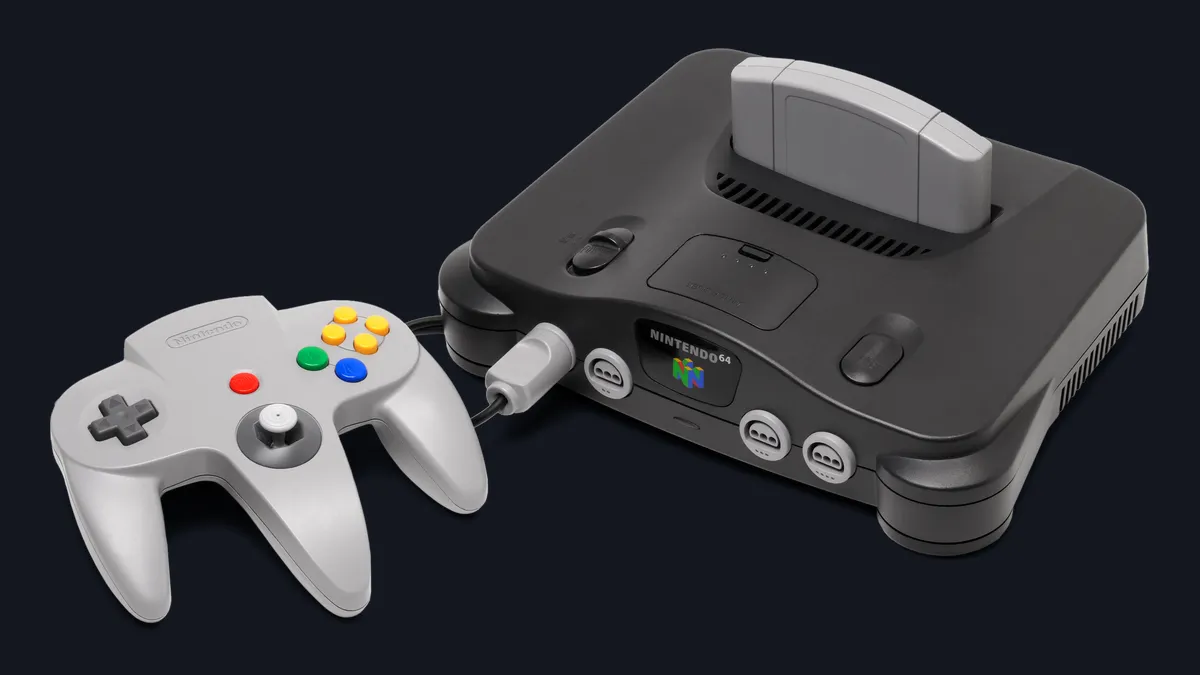 Cartouches et console Nintendo 64