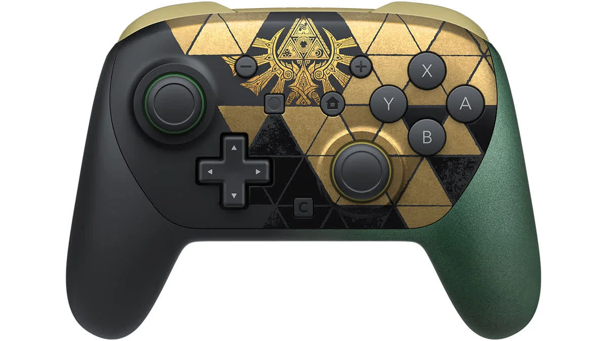 Manette Nintendo Switch 2 Pro - The Legend of Zelda Édition 40e anniversaire