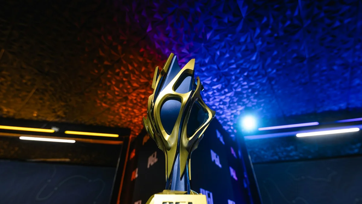 Trophée officiel du PGL Masters Bucharest 2026 sur Counter-Strike 2
