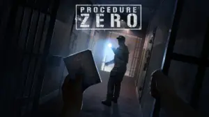 Illustration officielle de PROCEDURE ZERO, jeu d infiltration en prison par Delanivo Games