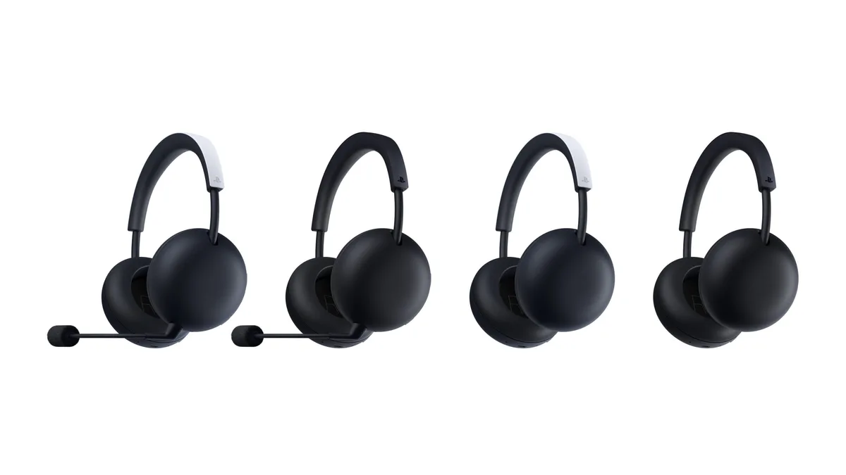 Gamme audio PS5 PlayStation Pulse Edge et PlayStation Pulse en Blanc et Noir Midnight