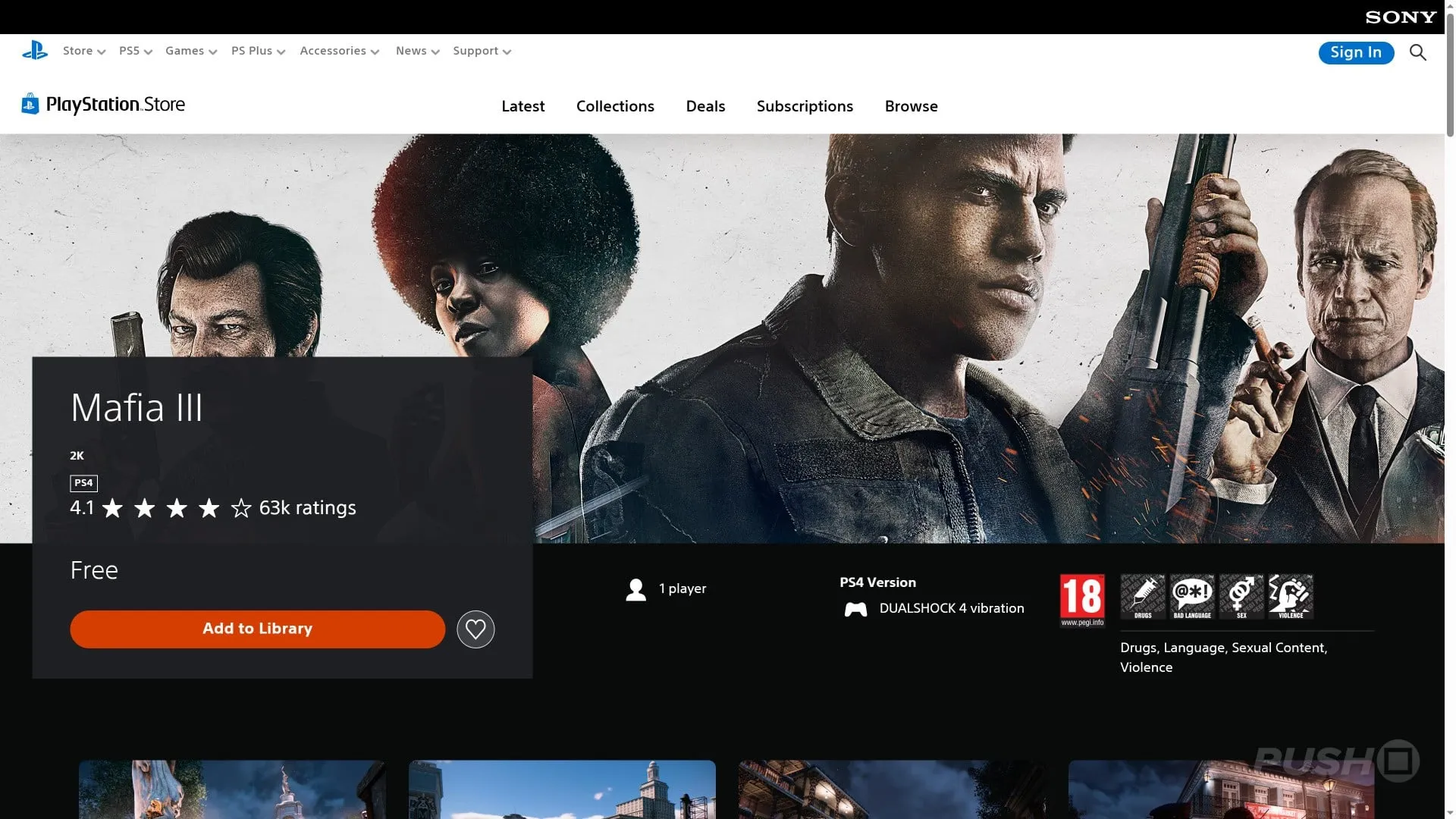 Bug PlayStation Store Mafia