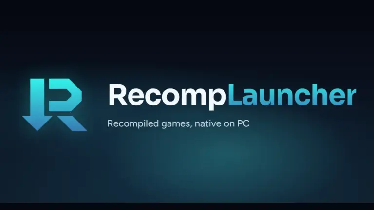 Recomp Store et RecompLauncher arrivent sur PC : plus de 60 portages natifs Xbox 360 et N64 réunis dans un seul lanceur