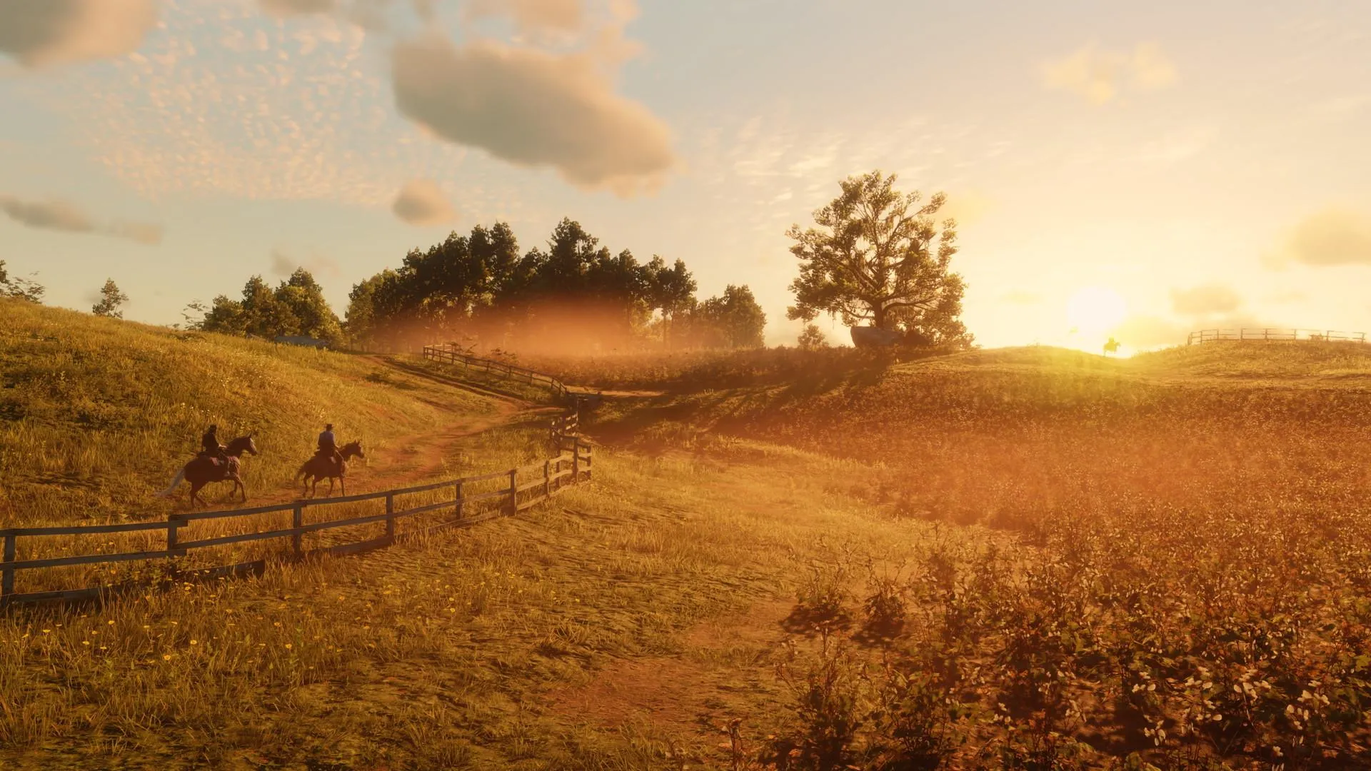 Arthur Morgan à cheval