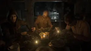 Resident Evil 7 Biohazard ambiance survival-horror dans la propriété des Baker