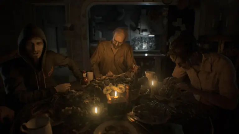 Resident Evil 7 Biohazard ambiance survival-horror dans la propriété des Baker