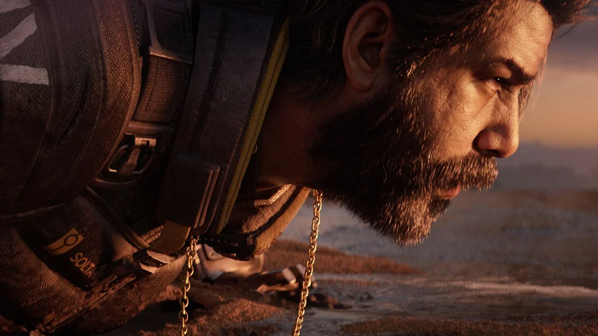 Arjun Devraj incarné par Rahul Kohli sur la planète Carcosa dans Saros sur PS5