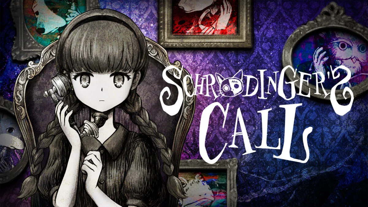 Mary et son combiné téléphonique dans Schrödinger's Call sur Nintendo Switch 2