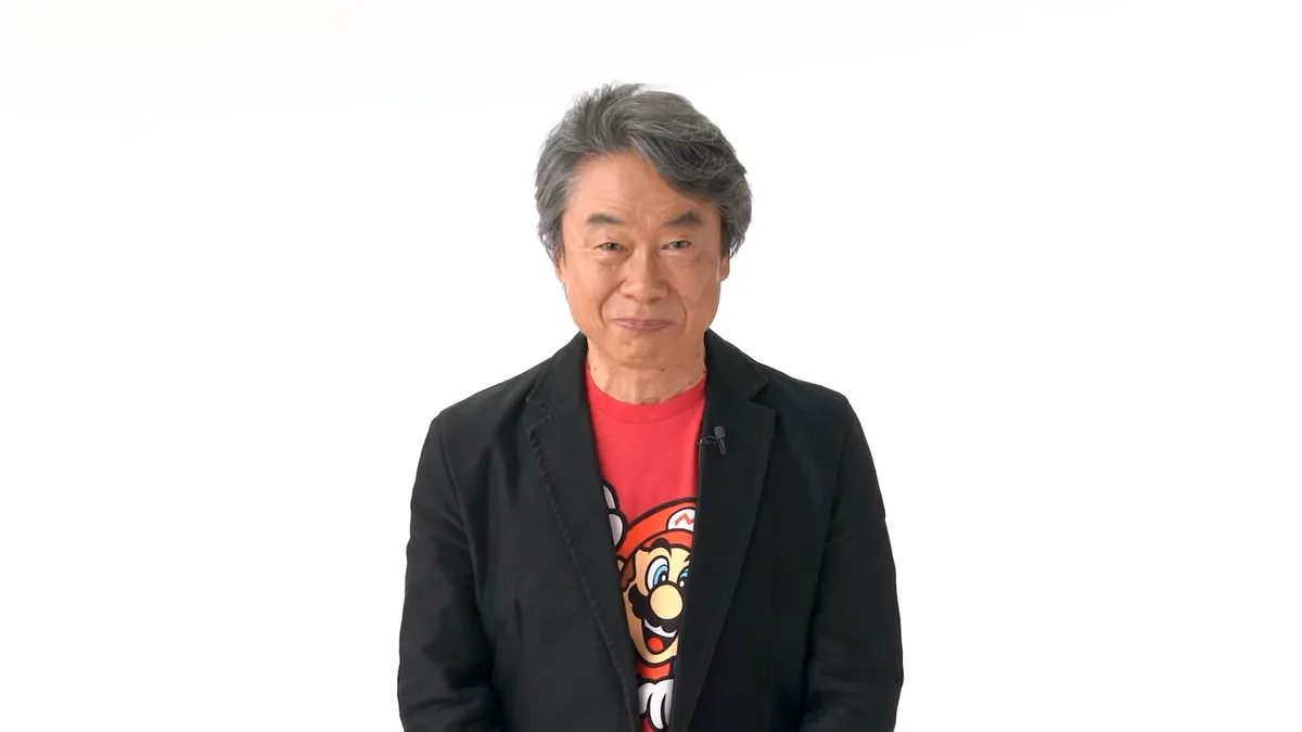 Shigeru Miyamoto cr\u00e9ateur de Super Mario chez Nintendo \u00e9voquant l'IA g\u00e9n\u00e9rative et l'intention de design