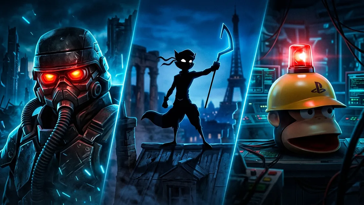 Franchises PlayStation Killzone Sly Cooper Ape Escape