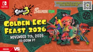 Splatoon 3 Golden Egg Feast 2026 : date, divisions Salmon Run et chaise gaming à gagner le 7 novembre