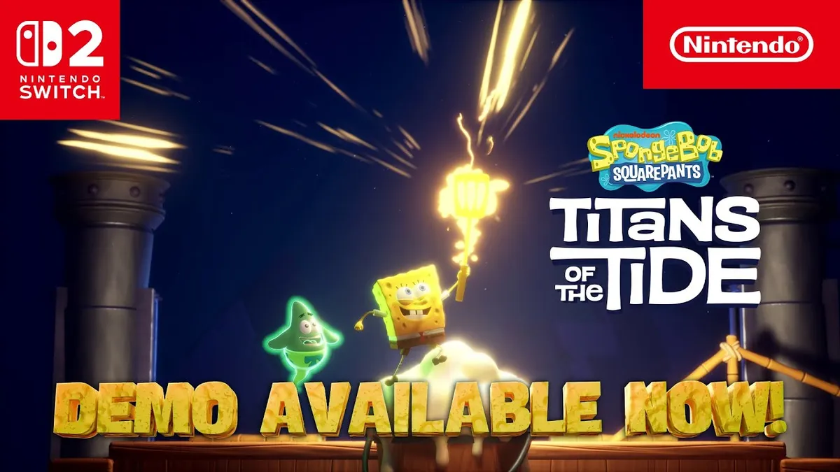 Bob l'Éponge Titans of the Tide sur Nintendo Switch
