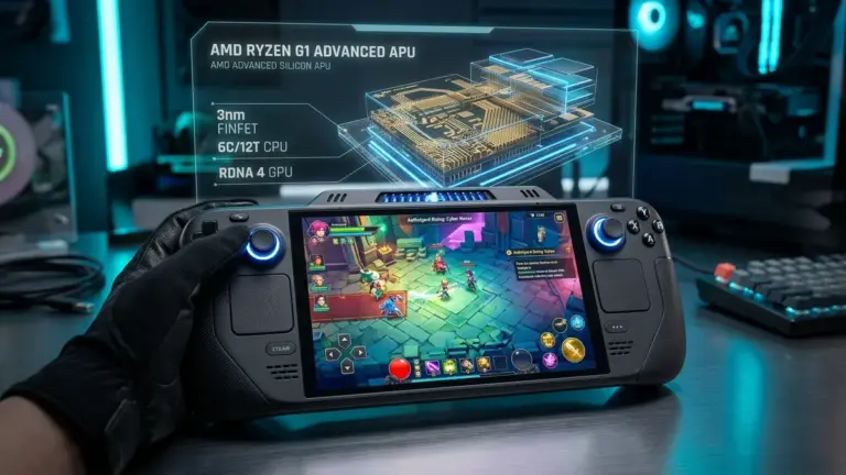 Steam Deck 2 : pourquoi sa puce 15W écraserait la future AMD Z3 Extreme