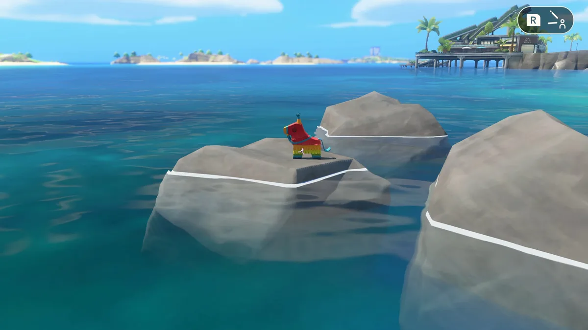 Nintendo Switch Sports Resort Tir a l arc Plaza B emplacement cible secrete