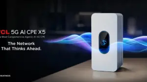 7 Gbps sans fil et agent IA dédié au jeu vidéo : TCL dévoile le 5G AI CPE X5 à Network X 2026